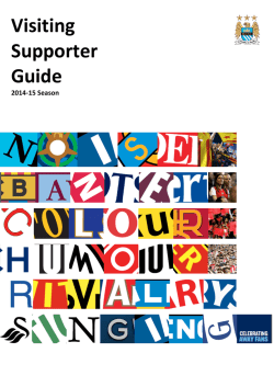 Manchester City Visiting Supporter Guide