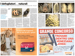 I defogliatori&hellip; naturali