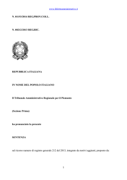 Consulta il testo - Osservatori Sulla Giurisprudenza
