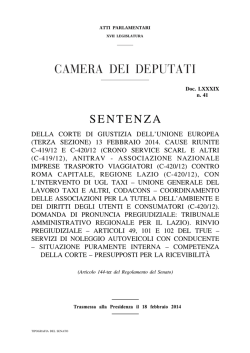 Atti Parlamentari - Camera dei Deputati