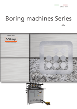brochure Boring machines 2014.indd