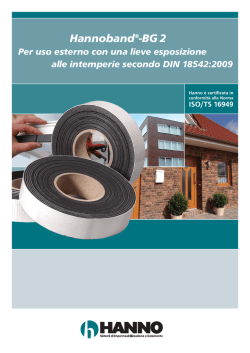 Prospekt Hannoband-BG2 italienisch.qxd (Page 1)