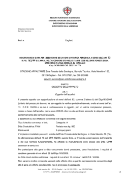 disciplinare di gara verifica periodica ascensore