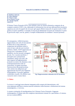 MALOCCLUSIONE E POSTURA