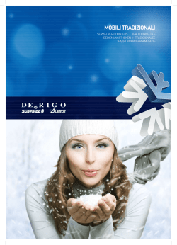 MOBILI TRADIZIONALI - De Rigo Refrigeration