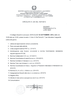 circolare 240 - I.C. Largo Oriani