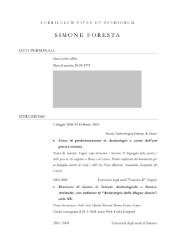 SIMONE FORESTA - Z&egrave;tema Progetto Cultura