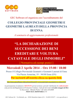 locandina seminario succesioni 02.04.14
