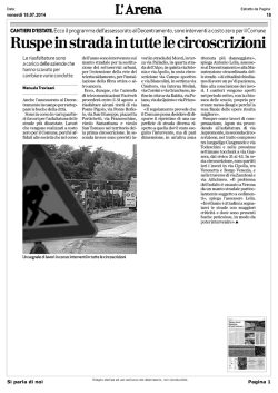 Ruspein.stradain tuttele circoscrizioni