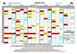 Clicca qui per scaricare il Planning degli orari di