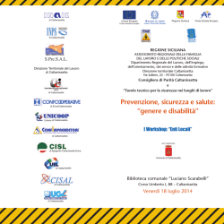 Scarica il programma degli interventi