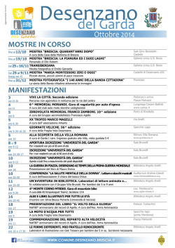 Ottobre 2014 - Comune di Desenzano del Garda