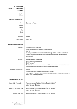 Paolo Borghetti - Spedali Civili di Brescia