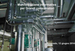 Presentazione modello GC