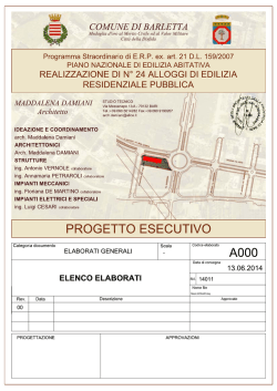 A000 Elenco elaborati Rev16