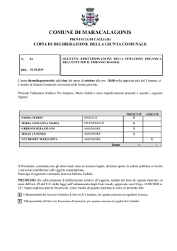 Scarica documento - Comune di Maracalagonis