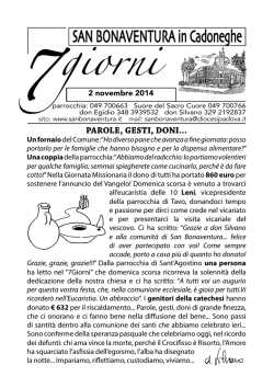 2014-11-02 - Parrocchia San Bonaventura