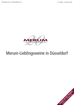 Merum-Lieblingsweine in Düsseldorf
