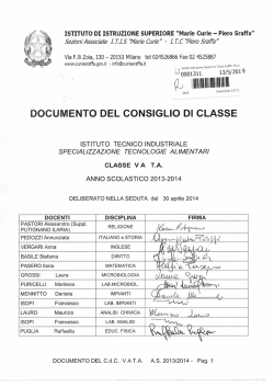 Documento Finale 5AT