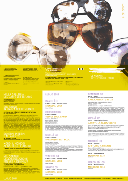 luglio 2014 - Le Murate