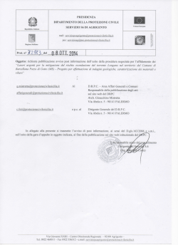 Avviso - Regione Siciliana