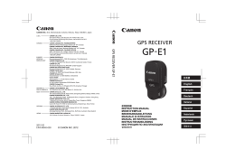 GPS RECEIVER GP