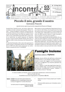 Famiglie Insieme - Parrocchia S. Stefano