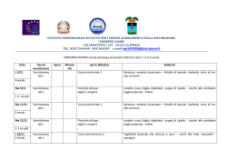 planning serale ferrarini