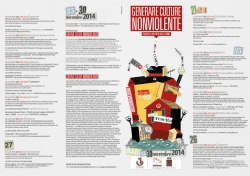 generare culture nonviolente generare culture