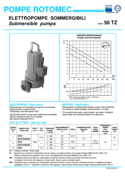 tecnische tz - Pompe Rotomec