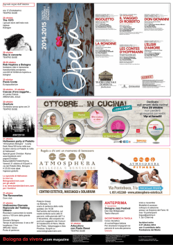 Bambini a Bologna: gli eventi di Bimb&ograve;