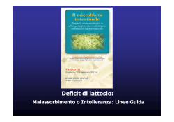 Deficit di lattasi (dr. F. P. Semeraro)