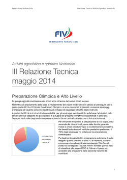 III Relazione Tecnica maggio 2014