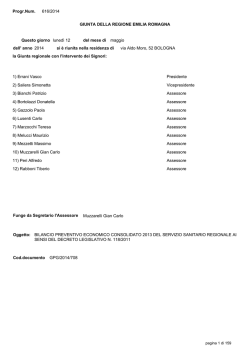 Dgr 616/2014: &ldquo;Bilancio preventivo economico consolidato