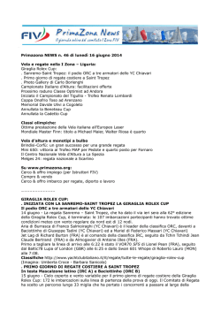 Giraglia Rolex Cup