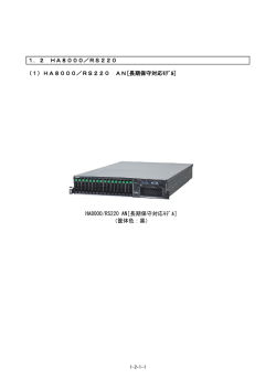 HA8000/RS220 AN[長期保守対応ﾓﾃﾞﾙ]