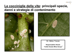 incontri tecnici febbraio-marzo