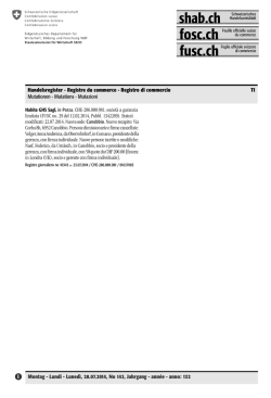 fosc.ch fusc.ch shab.ch