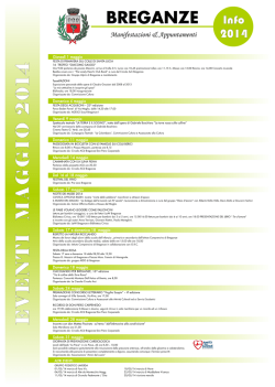 E V E N T I M A G G I O 2 0 1 4