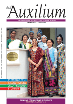 13 maggio 2014 inaugurazione della residenza studenti