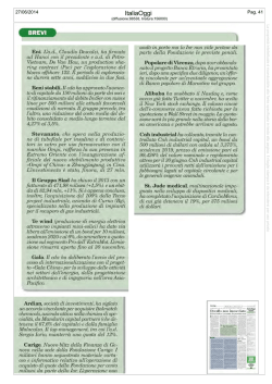 Rassegna stampa