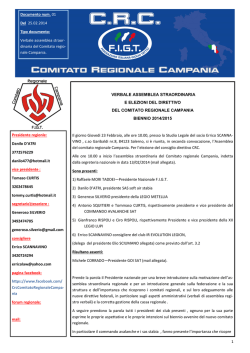 assemblea straordinaria regionale feb 2014