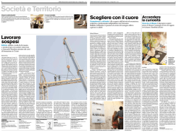 Lavorare sospesi Scegliere con il cuore