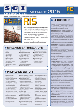 MEDIA KIT 2015 - SCI Editrice