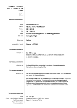 Antonella Battilani - Nonantola Film Festival