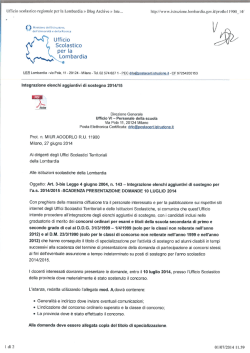 art .3 bis legge 4 giugno 2004 n. 143, integrazione