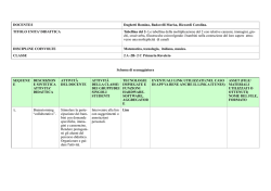 Sceneggiatura 2A-2B-2C Roveleto - Istituto Comprensivo Statale di