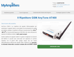 Il Ripetitore GSM AnyTone AT400