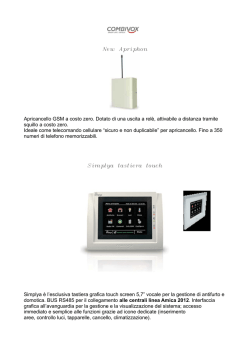 New Apriphon Apricancello GSM a costo zero. Dotato