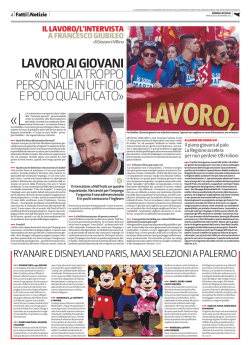 Il piano giovani al palo. La Regione accelera per non